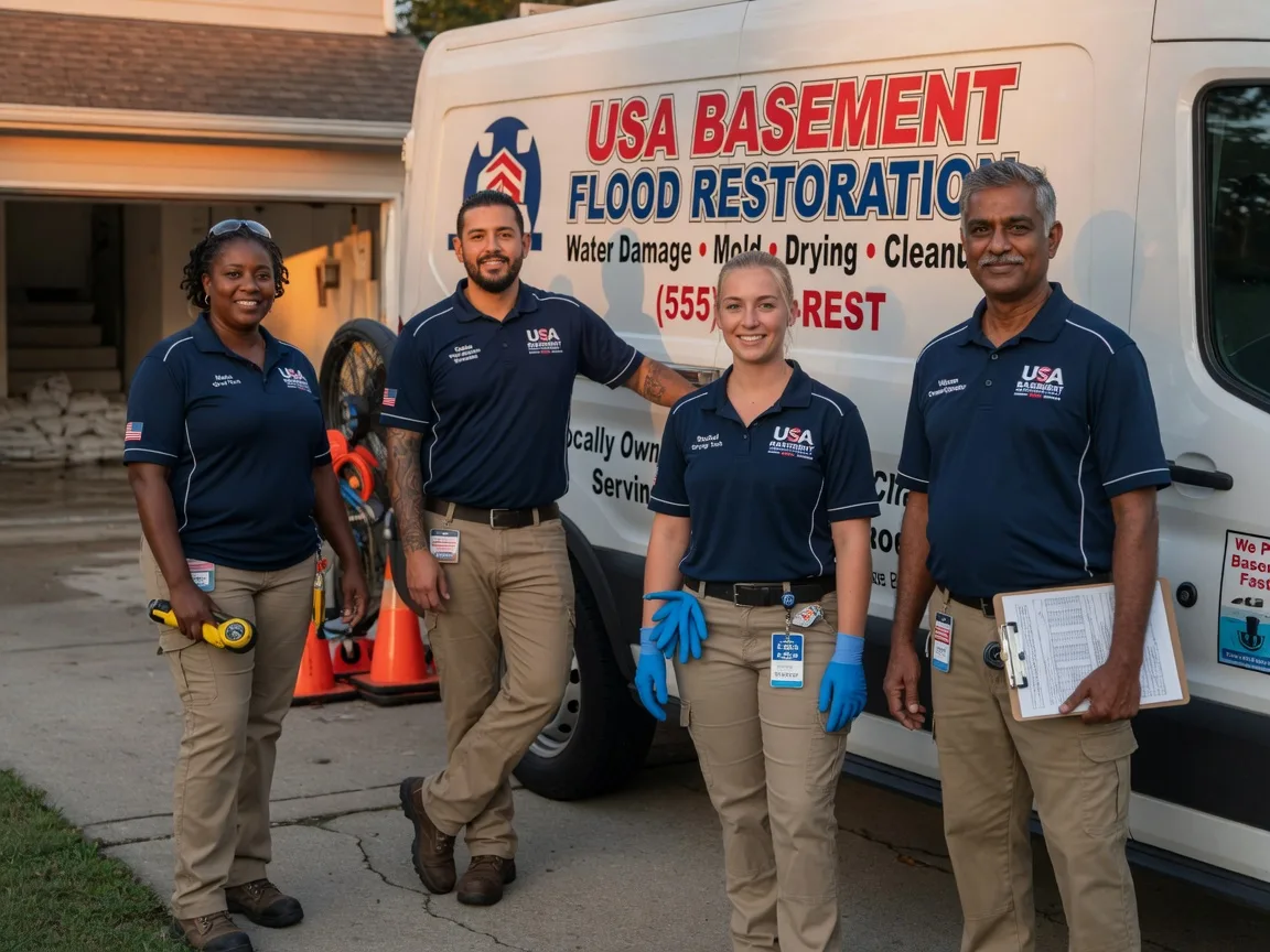 Basement Flood Cleanup company in Frederic, MI