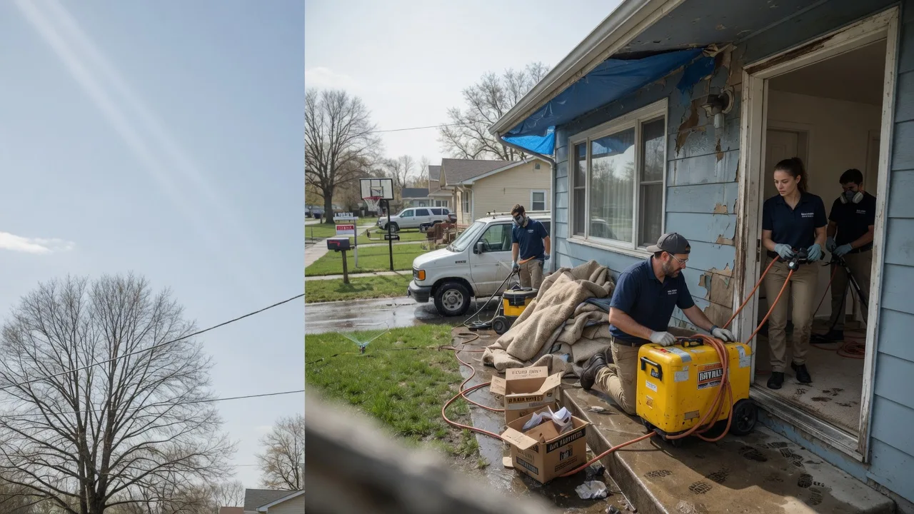 Basement Flood Cleanup in Frederic, MI near me